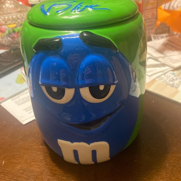 M&M'S Other - Vintage Blue M&M’s cookie jar